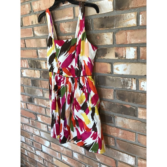 Forever 21 Sleeveless Multicolored Mini Dress Size Medium - Picture 3 of 8